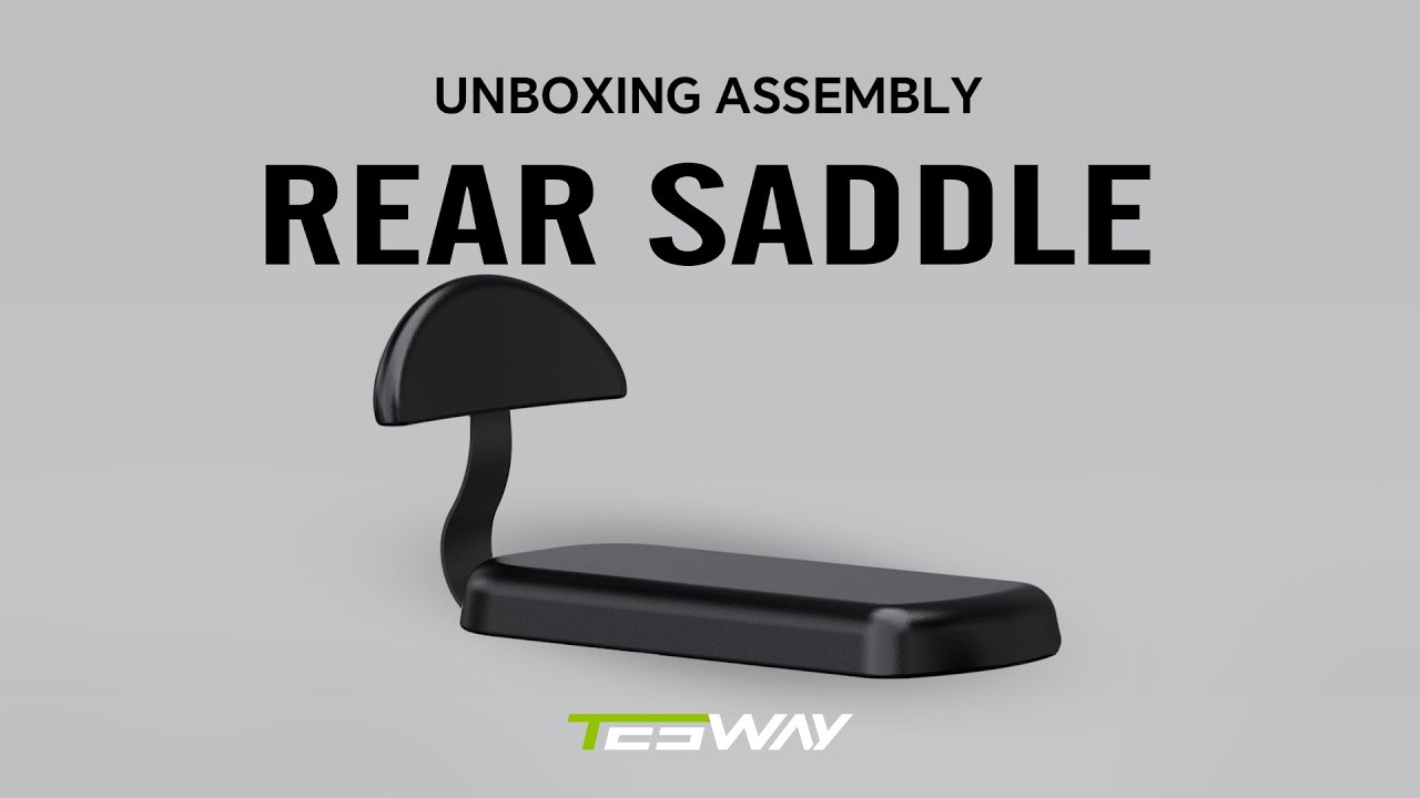How to Install the Rear Saddle?