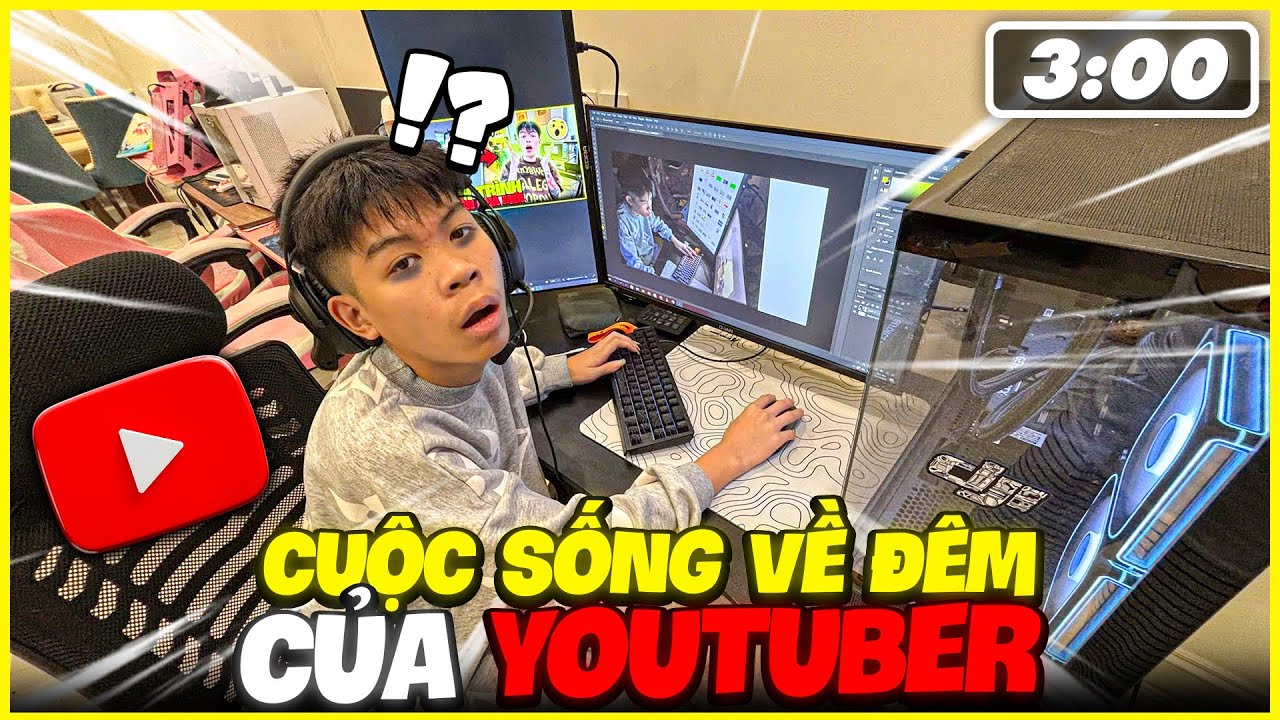VANH | Cuộc Sống Về Đêm Của 1 Youtuber Sẽ NTN ? | Áp Lực & Sự Thật !!!