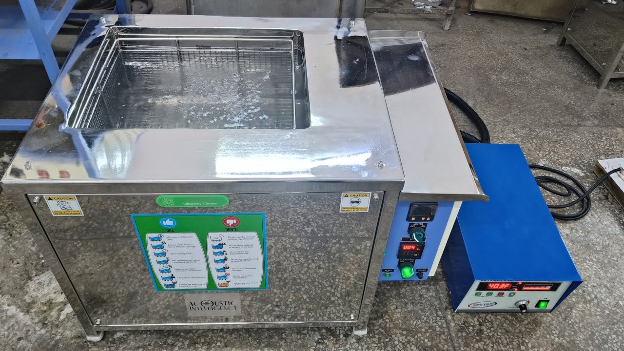 Mould & Die Ultrasonic Cleaner | 40 Liter Ultrasonic Cleaning Machine | #ultrasoniccleaner #india