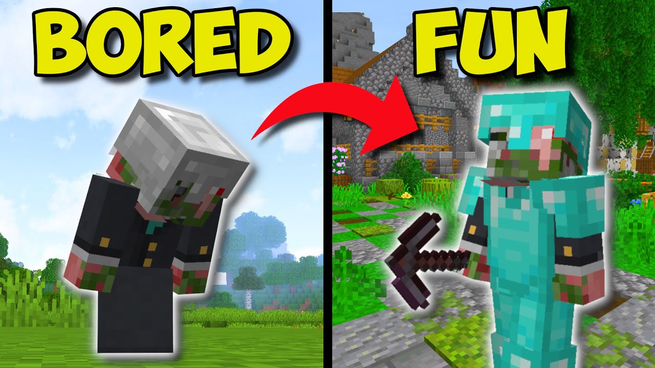 30 Fun Ideas If You're Getting Bored In Minecraft..