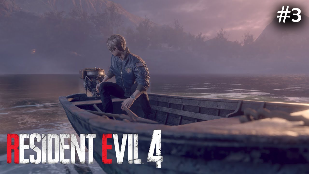 Lawan Zombie Kadal Air - Resident Evil 4 Remake 2023 Hardcore Mode - Gameplay #3
