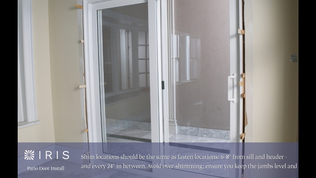 How to Install a Patio Door | Step-by-Step Guide (Iris Windows & Doors)