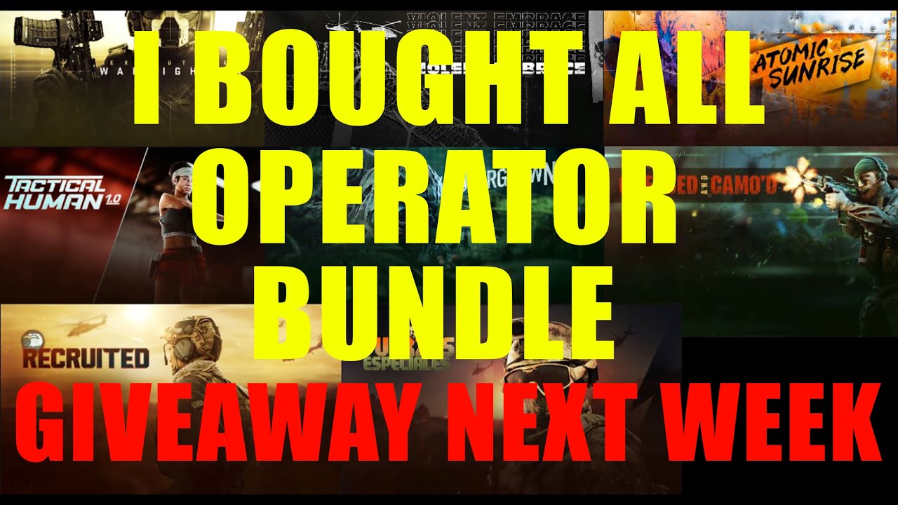 I BOUGHT ALL OPERATOR BUNDLES - ​C​a​l​l​ ​o​f​ ​D​u​t​y​&reg;​ ​​Modern Warfare 2