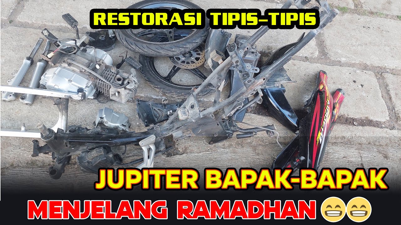Restoration low budget YAMAHA JUPITER Z BURHAN 2008