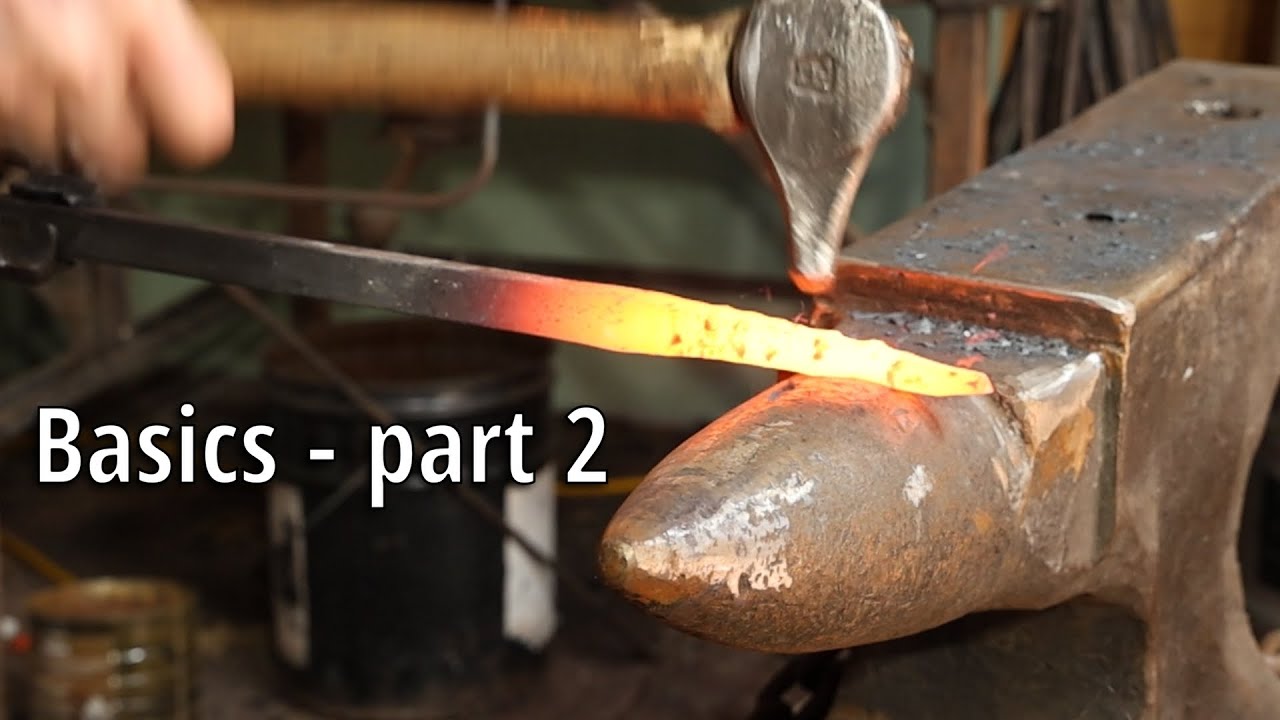 The Fundamentals of Blacksmithing - Drawing Out