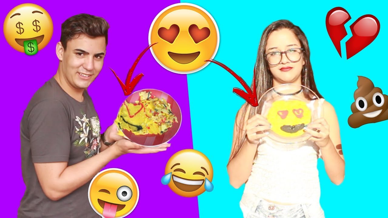 DESAFIO ARTE NA PANQUECA! DESENHOS DE EMOJI