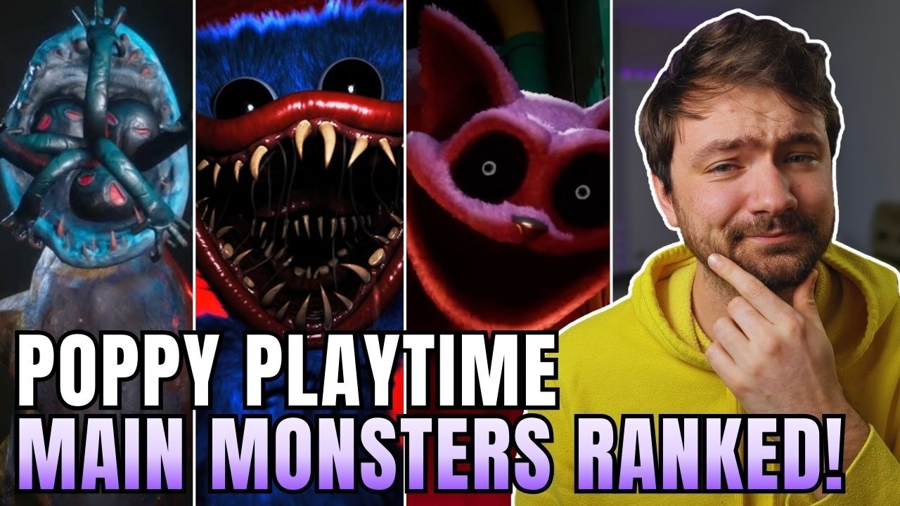 Ranking Every Main Poppy Playtime Monster From Worst to Best!