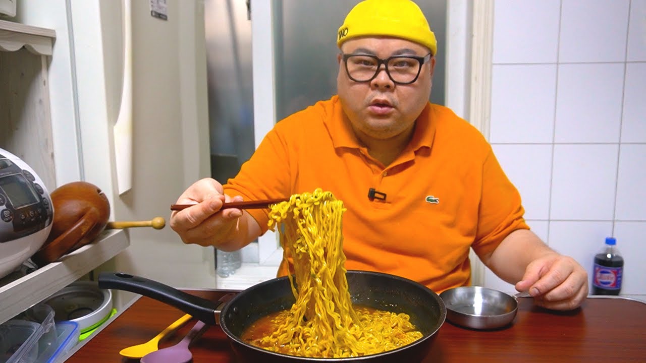 3분만에 원푸드 다이어트 실패!│딱 라면 3개만 원푸드 먹방 Only 3 Ramen Mukbang Eatingshow