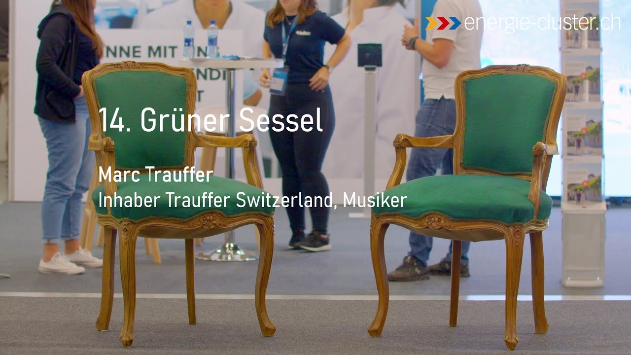 14. Grüner Sessel: Marc Trauffer, Unternehmer und Musiker