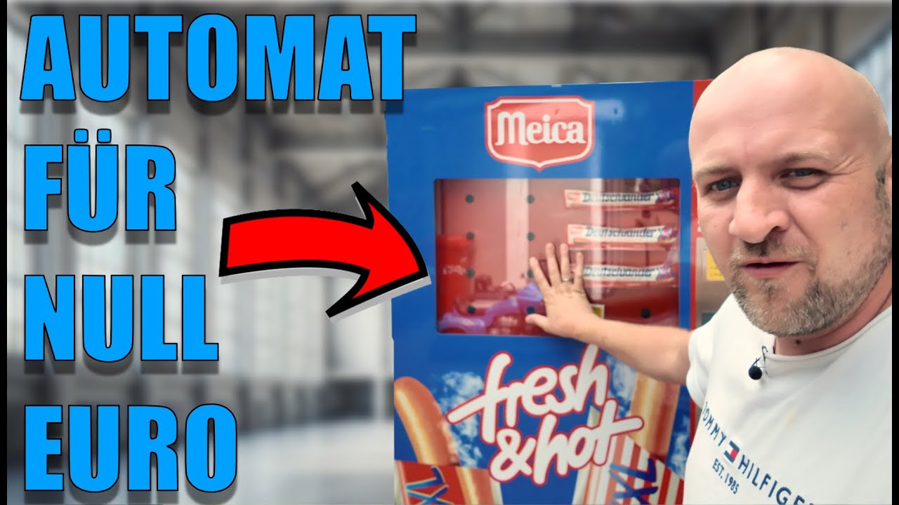 Seltene Rarität entdeckt: Was passiert im letzten Meica Bockwurstautomat?