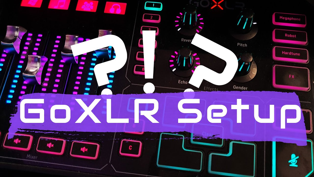 Musik und Voice Chat Lautst&auml;rke separat steuern &uuml;ber GoXLR & OBS