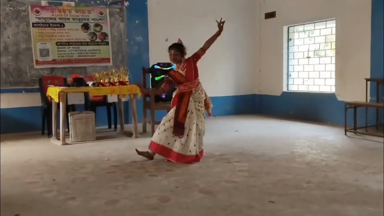 du hate kaler mondira je sadai baje/দুই হাতে কালের মন্দিরা যে সদাই বাজে Rabindronitra/রবীন্দ্রনৃত্য