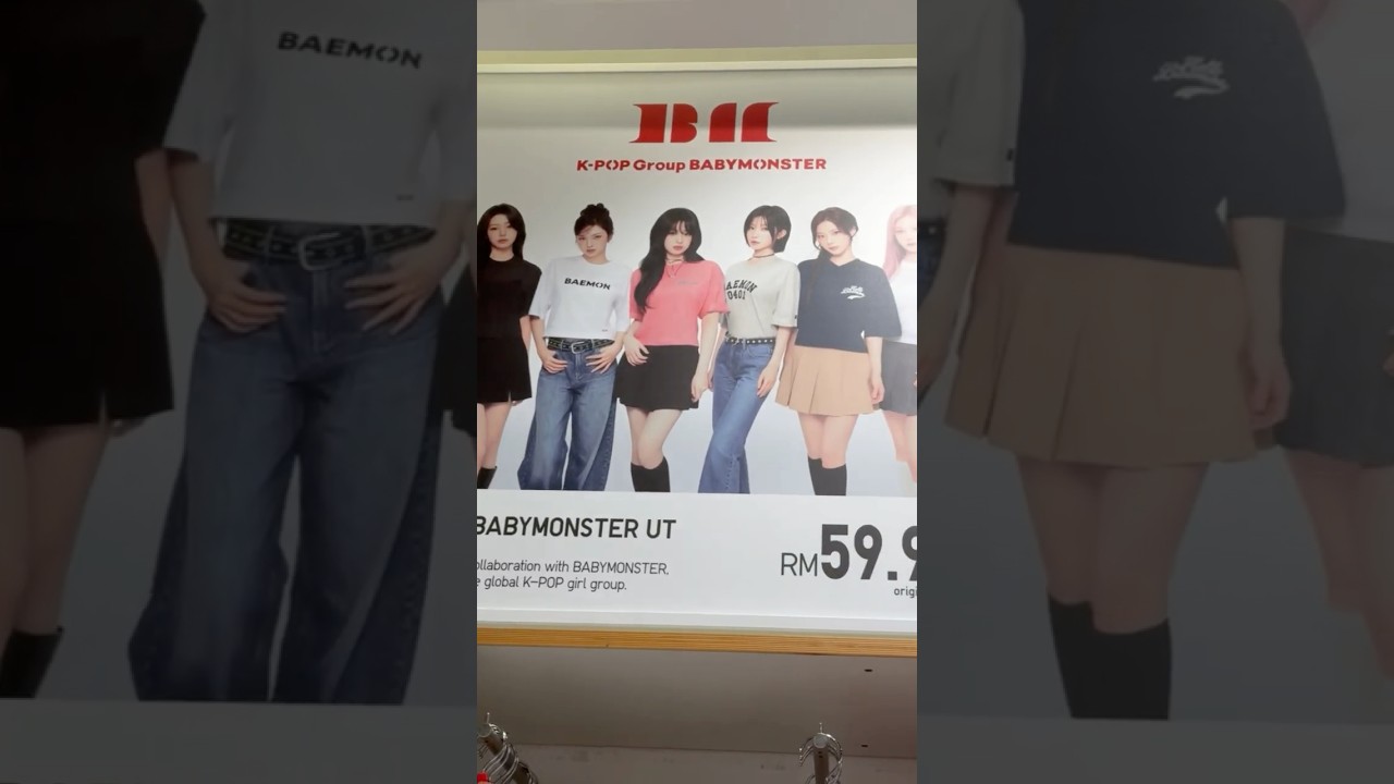 BABYMONSTER x Uniqlo - now in stores! #babymonster #baemon #uniqlo #monstiez