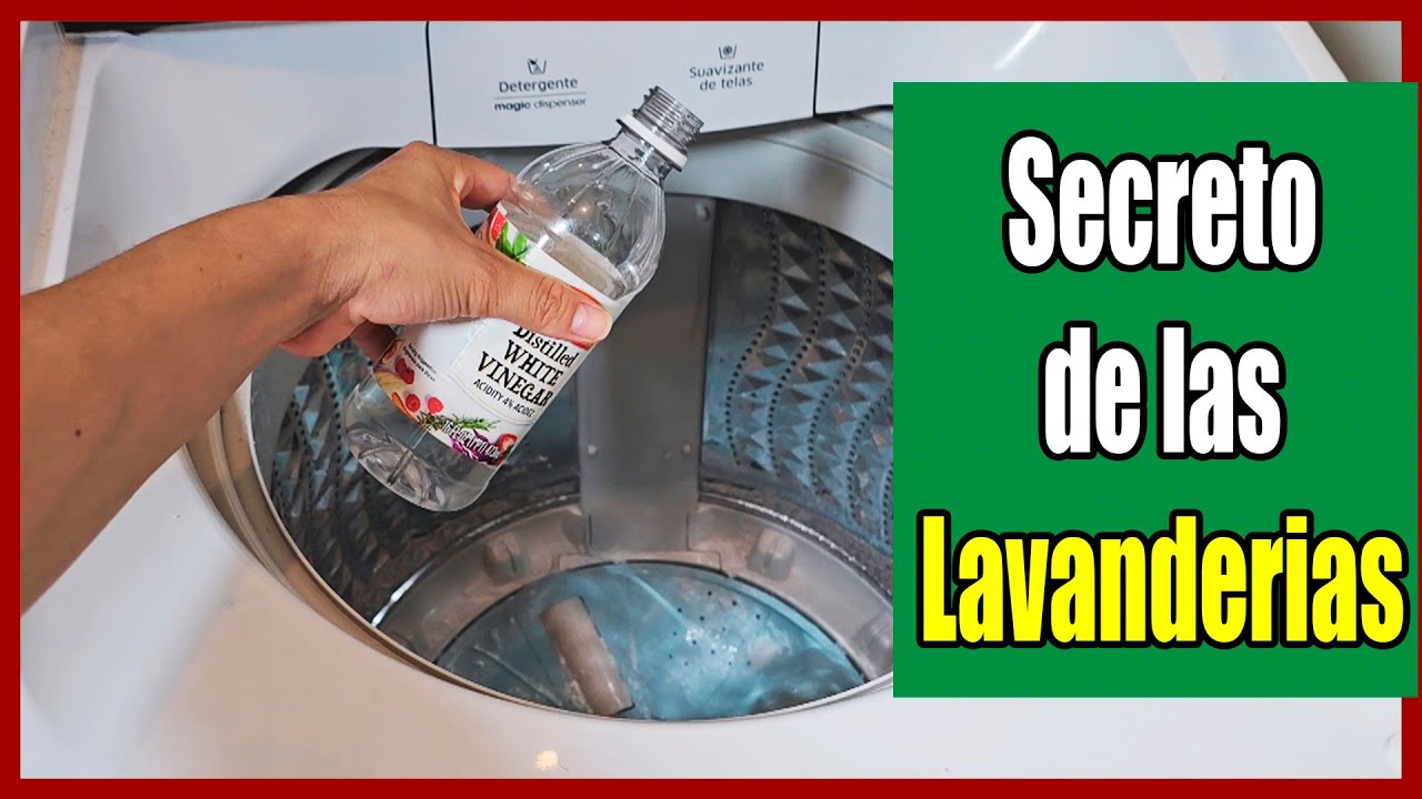Solo echas un poco de Vinagre en tu Lavadora, y nunca mas tendras problemas de Pelusas
