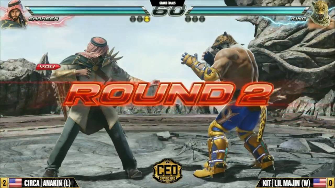 CEO2016 Tekken 7 Grand Finals - CIRCA ANAKIN vs KIT LIL MAJIN