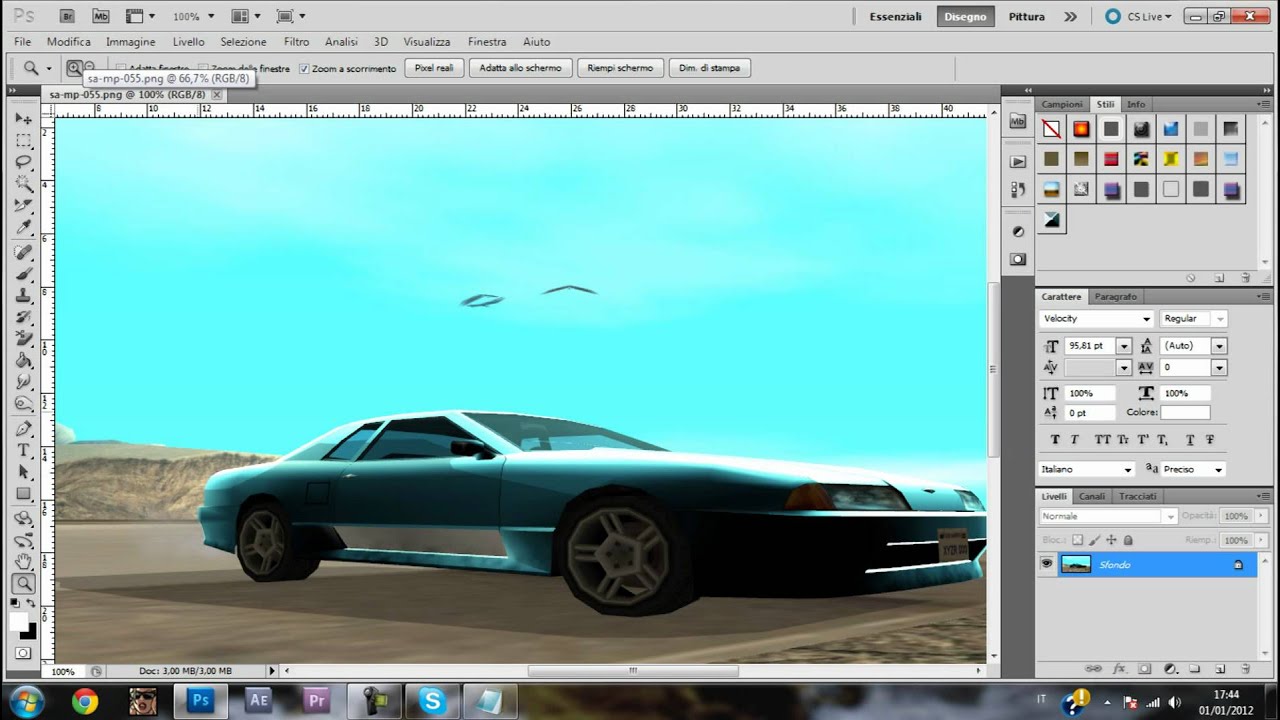 TUTORIAL - Come ritagliare un Immagine con Photoshop CS5
