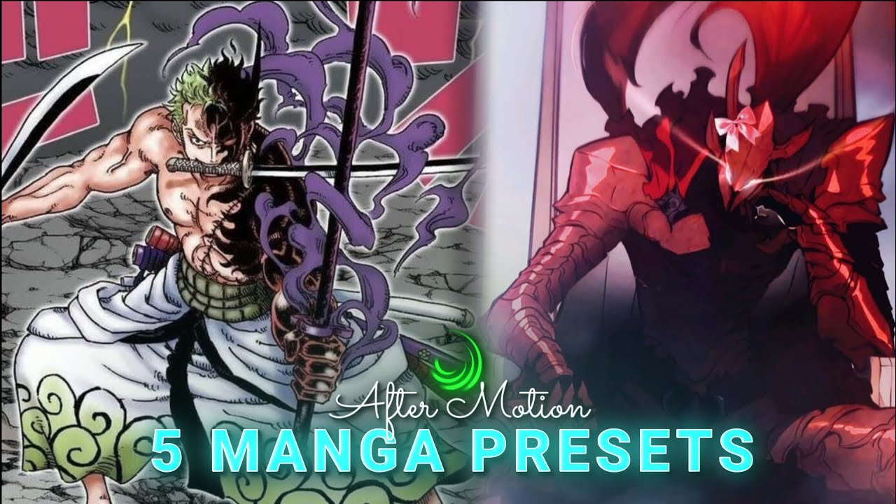 TOP 5 ANIME MANGA TRENDING PRESET G-DRIVE ⚜️ XML+ AUDIO📍#alightmotionpresetedit #manga @Satorufxx 