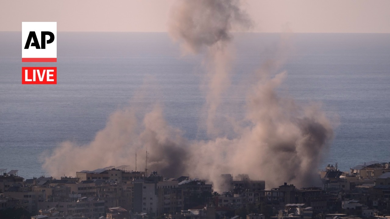 LIVE: Beirut skyline view as Israel invades southern Lebanon