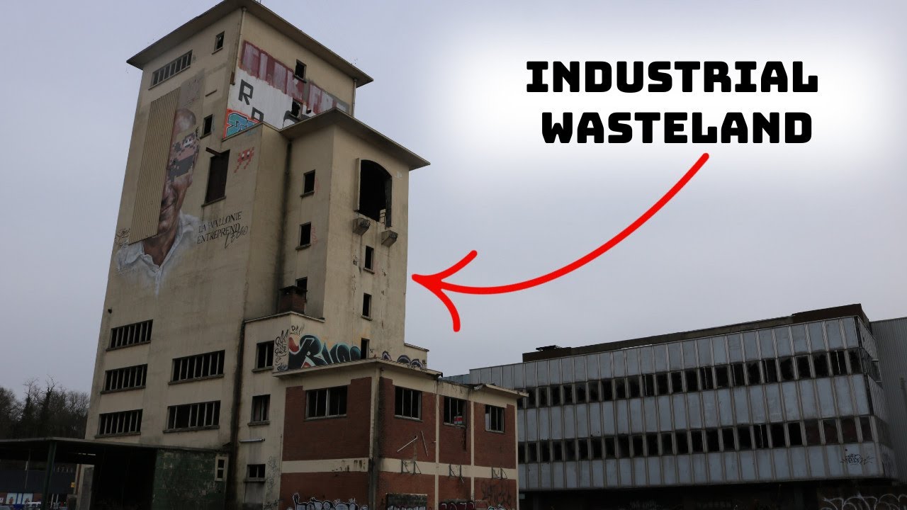 Exploring an Abandoned Industrial Wasteland | Charleroi