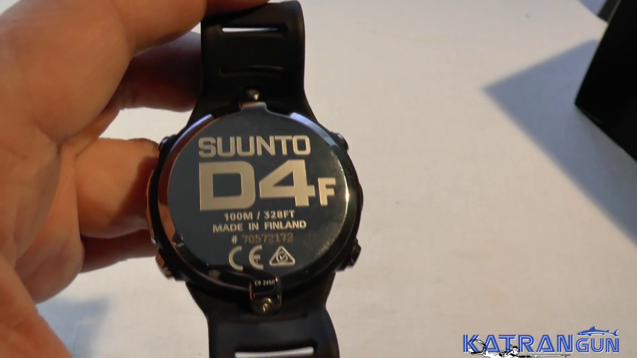 Часы Suunto D4F   разжевываем подробно