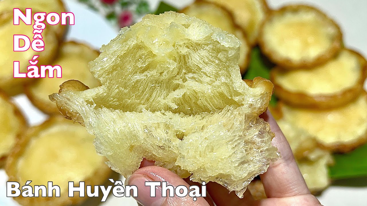 Món Bánh Làm Từ Bột Gạo Không Men, Không Bột Nở, Ăn Hoài Không Ngán- Fried rice cake