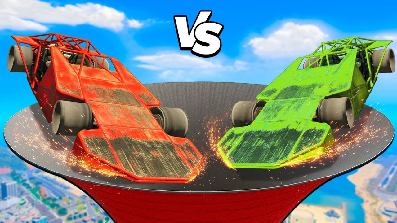 GTA V Online: CORRIDA BATE BATE mas sem pneu!! (RAMP BUGGY e BATMÓVEL)
