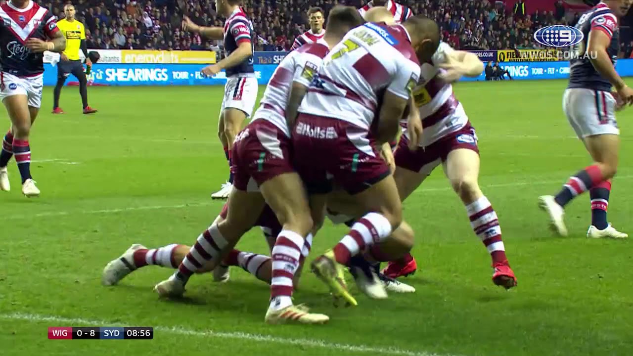 WCC Highlights: Wigan Warriors v Sydney Roosters | NRL on Nine