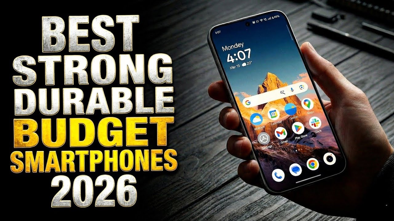 Лучшие бюджетные, прочные и долговечные смартфоны для покупки в 2026 году.