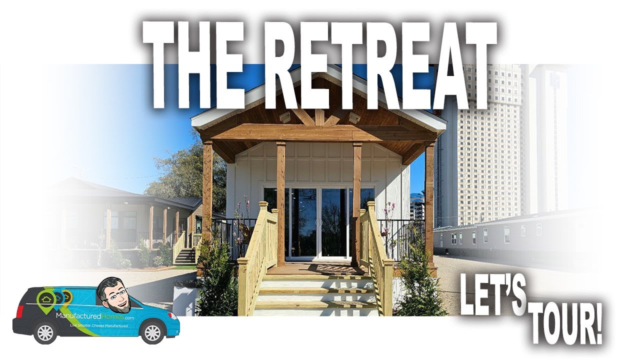 Meet The Cabin-Style Manufactured Home with a Game-Changing Roof!