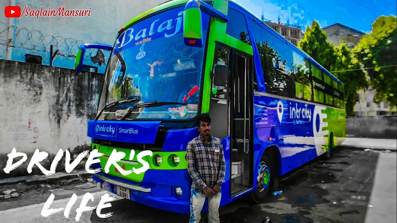 Bus Driver life || Balaji Travels IntrCity Smart Bus Facility🔥