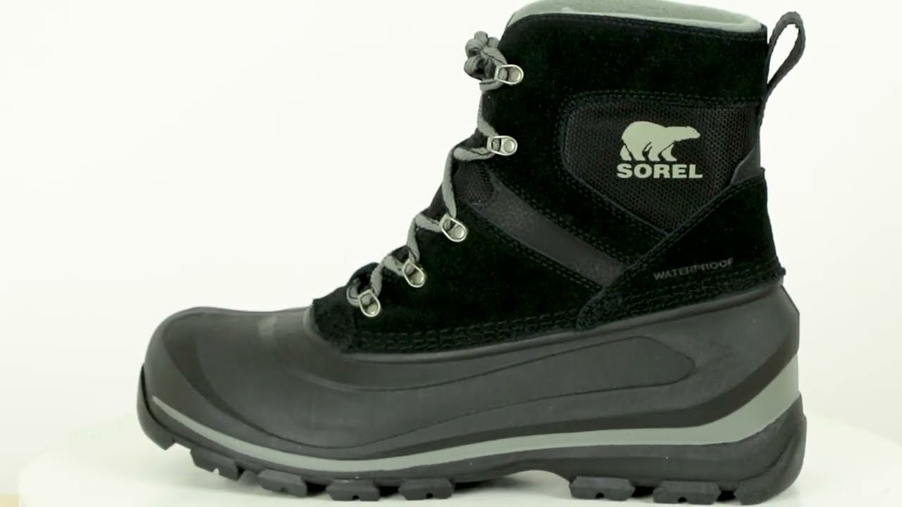 Sorel Men's Buxton Lace Winter Boot Product Breakdown