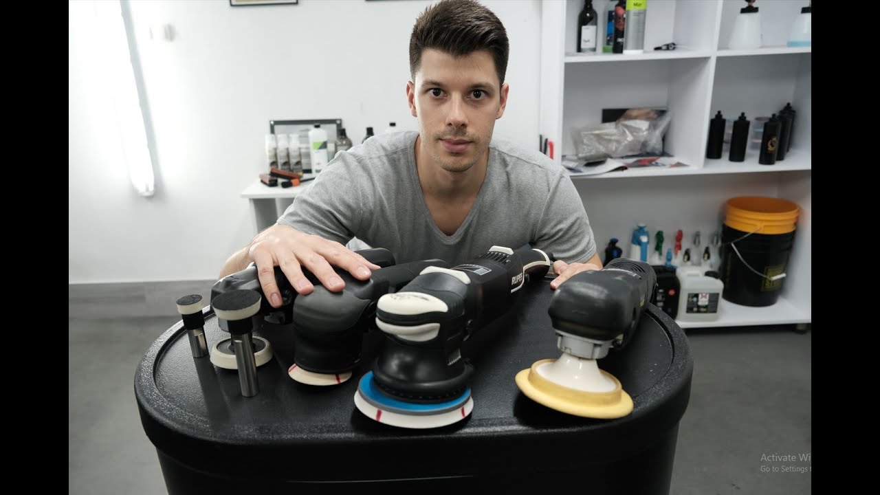 MAŠINE ZA POLIRANJE KOJE JA KORISTIM - ROTACIONE I EKSCENTRIČNE