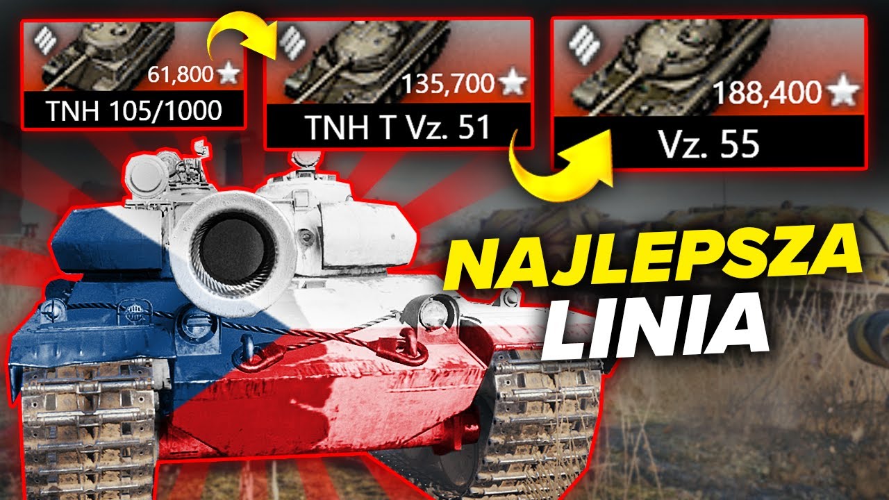 NAJLEPSZA LINIA W WORLD OF TANKS