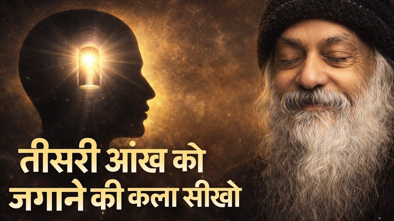 Awaken Your Third Eye | The Art of Inner Awakening & Consciousness | Osho Thoughts Third Eye #osho