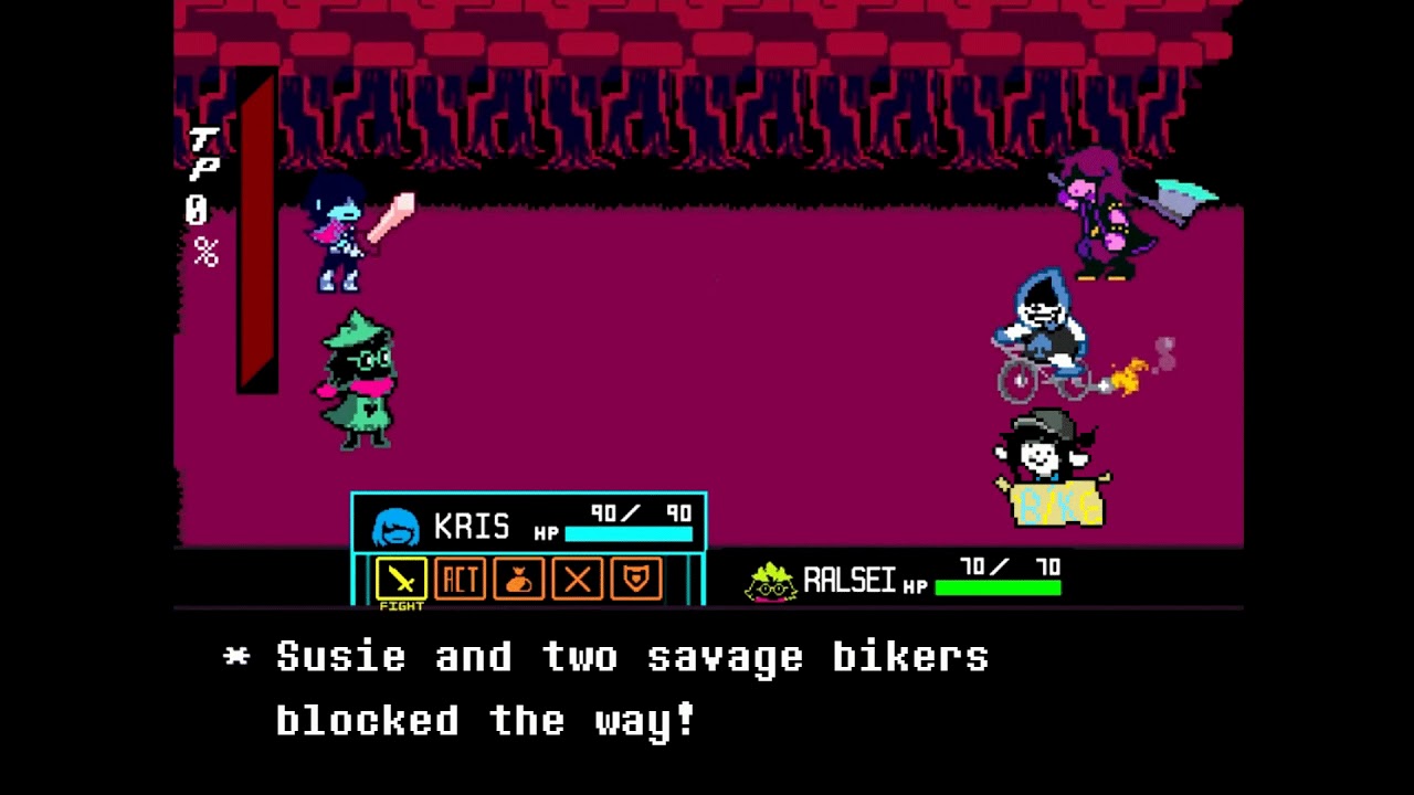 [Deltarune] Vs. Lancer (And Temmie)