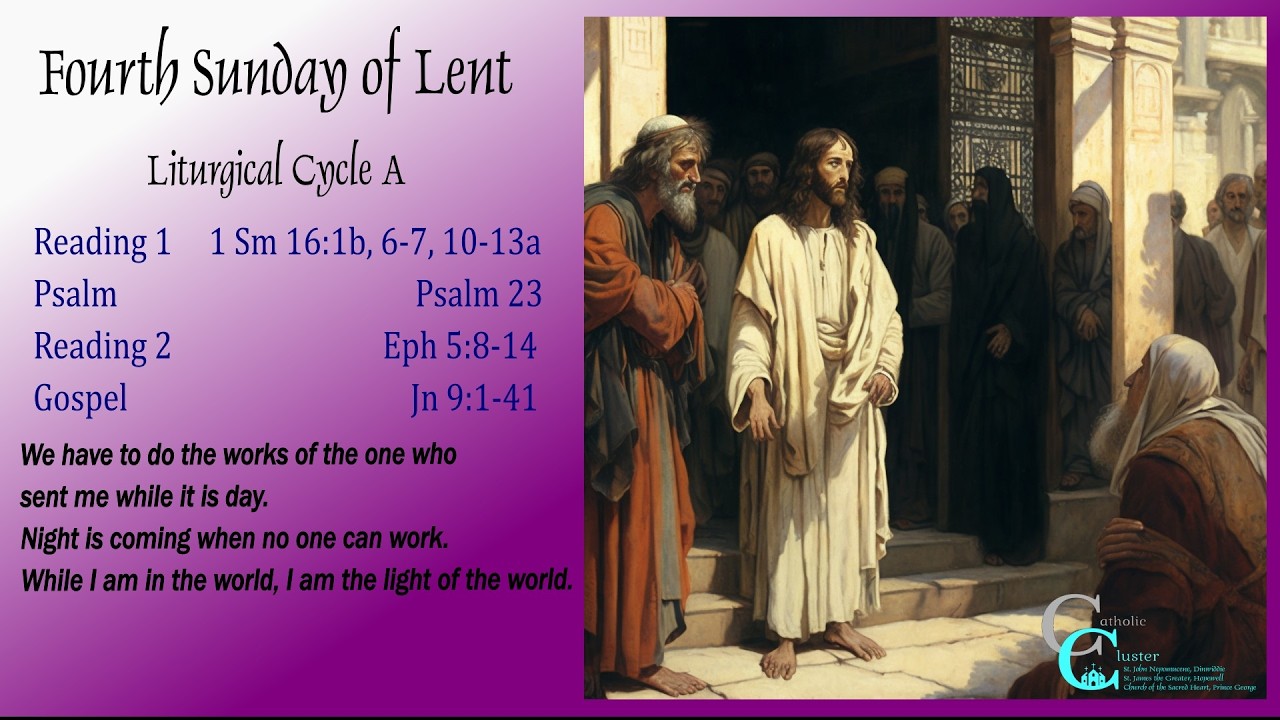 March 15 - The Fourth Sunday of Lent - Catholic Cluster