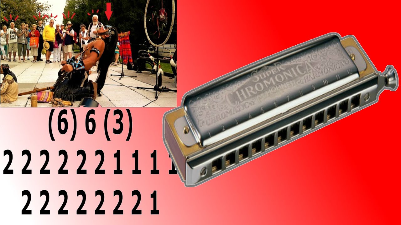 CHROMATIC HARMONICA, VERY EASY, THE LAST OF THE MOHICANS, ARMÓNICA CROMÁTICA TABS
