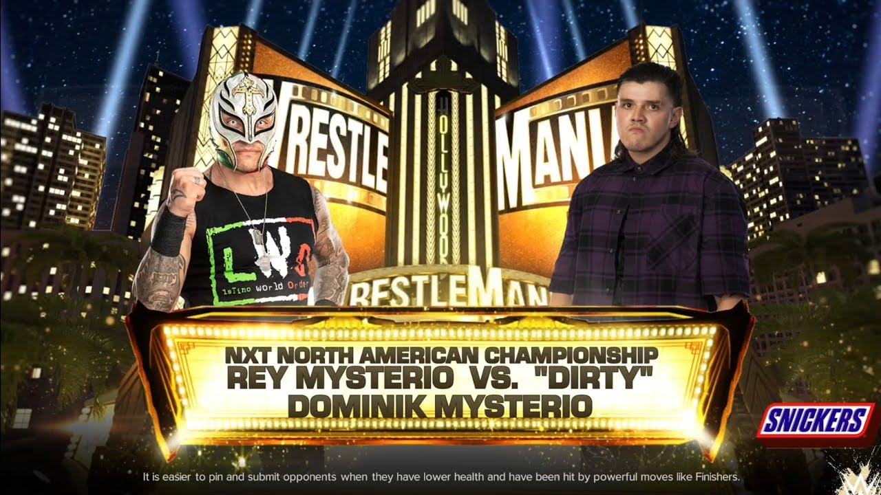 Rey Mysterio vs Dominik Mysterio Full Match | Father vs Son | Legacy Clash One On One WrestleMania