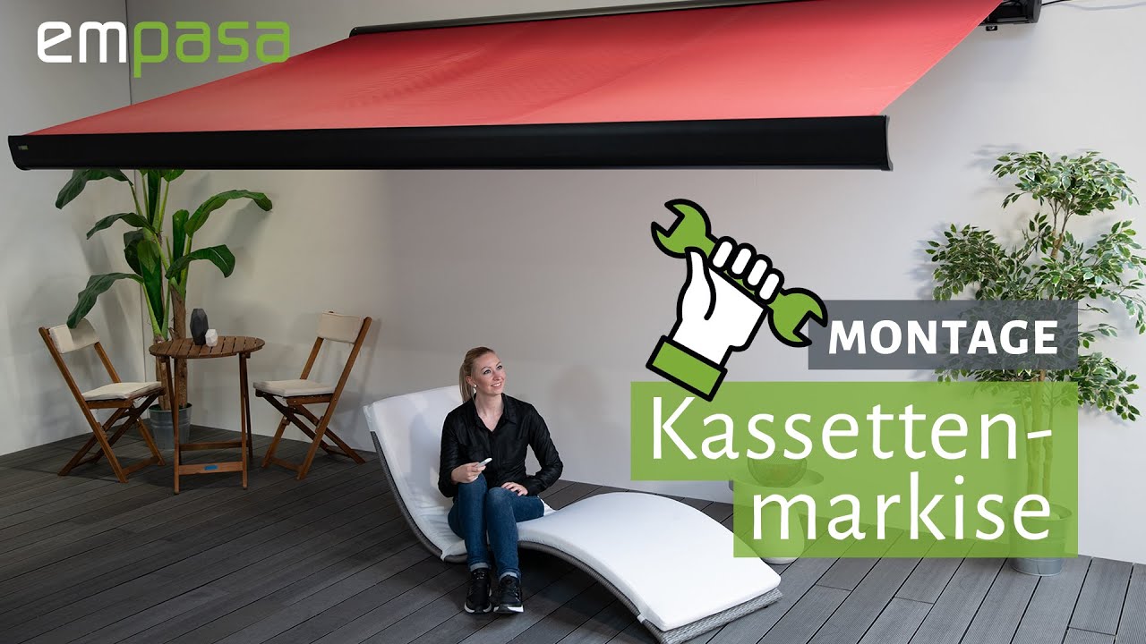 Kassettenmarkise – Montieren leicht gemacht | empasa