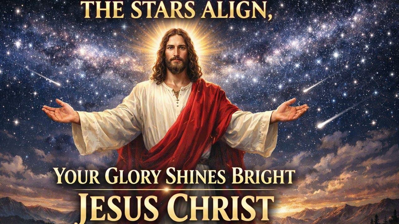 🎶🌠✨ As the Stars Align, Your Glory Shines ✨🌠👑(ethereal EDM & techno worship piece flowing synthwave)