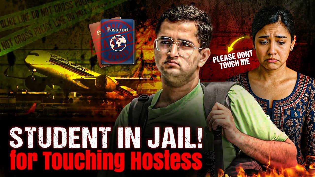 Flight Horror! Indian Man Arrested After Landing |Crime Story in Hindi