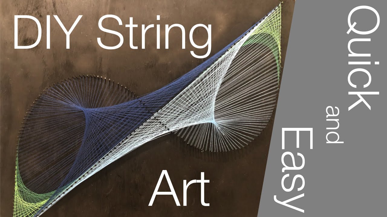 How to make String Art | Tutorial