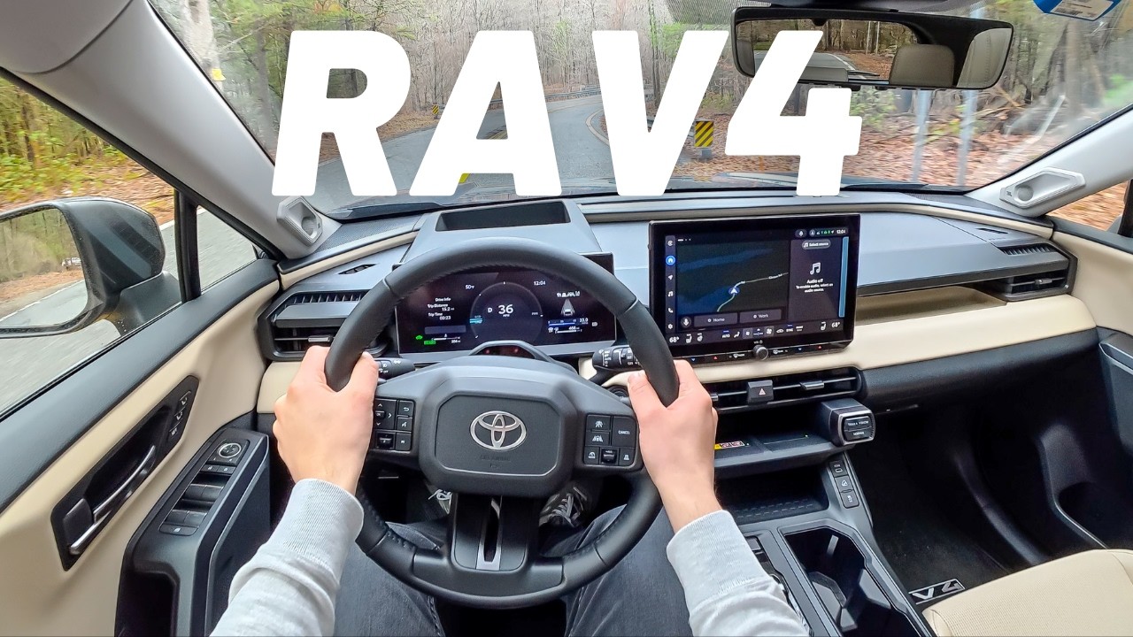 Toyota RAV4 2026 года | Тест-драйв и обзор от первого лица