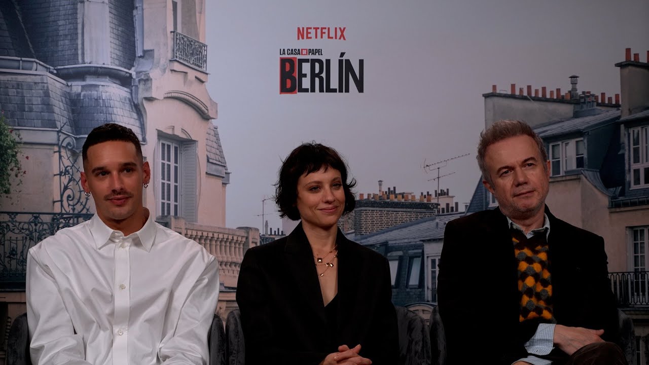 Michelle Jenner, Trist&aacute;n Ulloa y Joel S&aacute;nchez presentan 'Berl&iacute;n', la nueva serie de Netflix