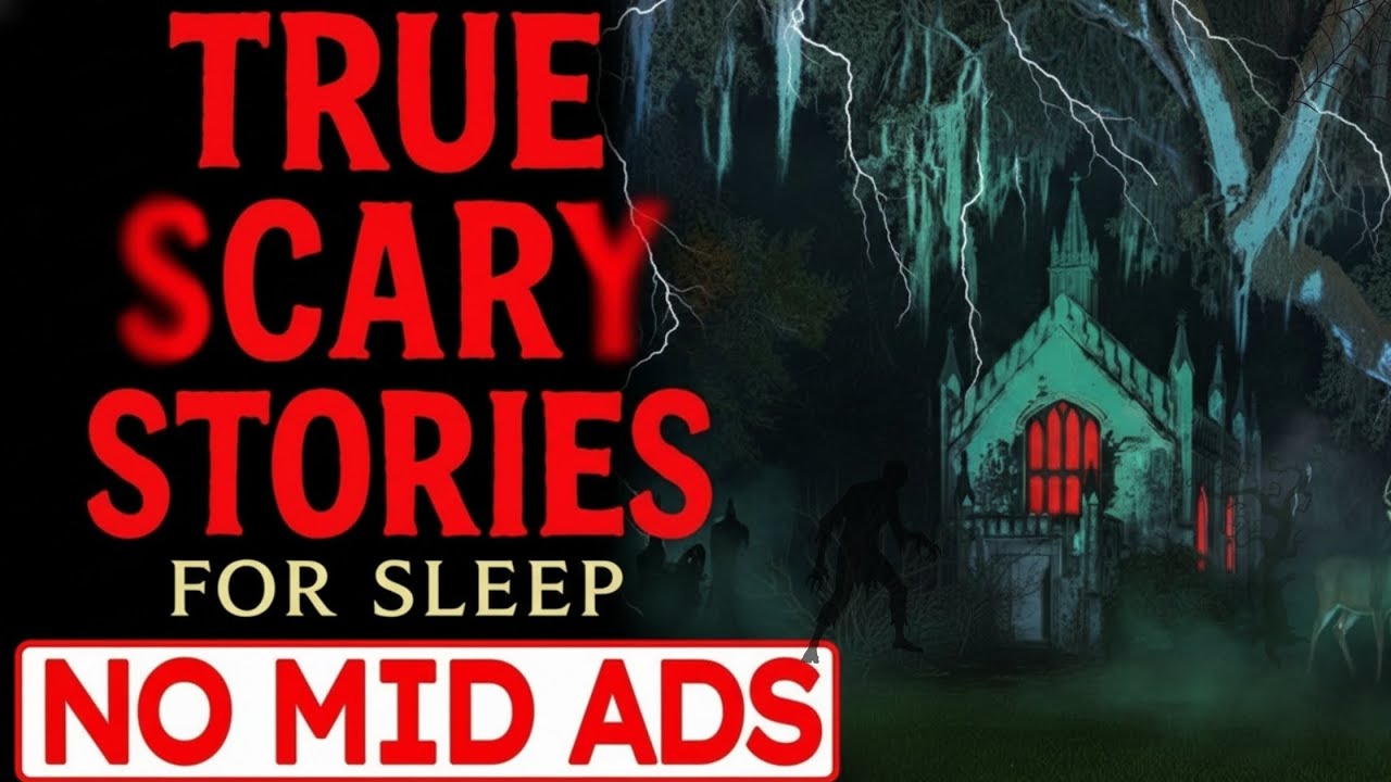 NO ADS 🛑 2 HOURS of TRUE Scary Stories for Sleep | Gentle Rain Sounds | Black Screen | Vol 40