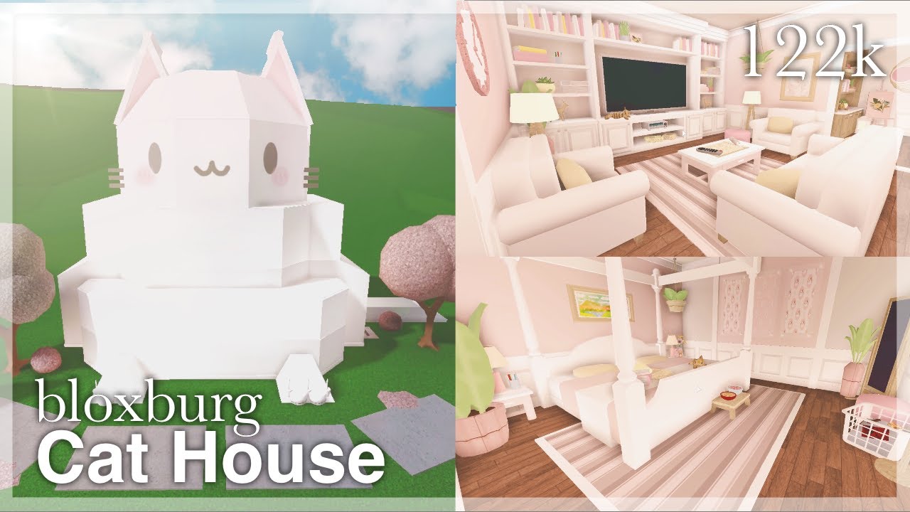 Bloxburg - Cat House Speed-build