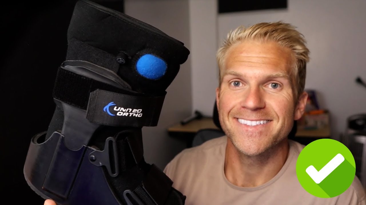 United Ortho Short Air Cam Walker Fracture Boot Product Review (This Actually Healed My Ankle)