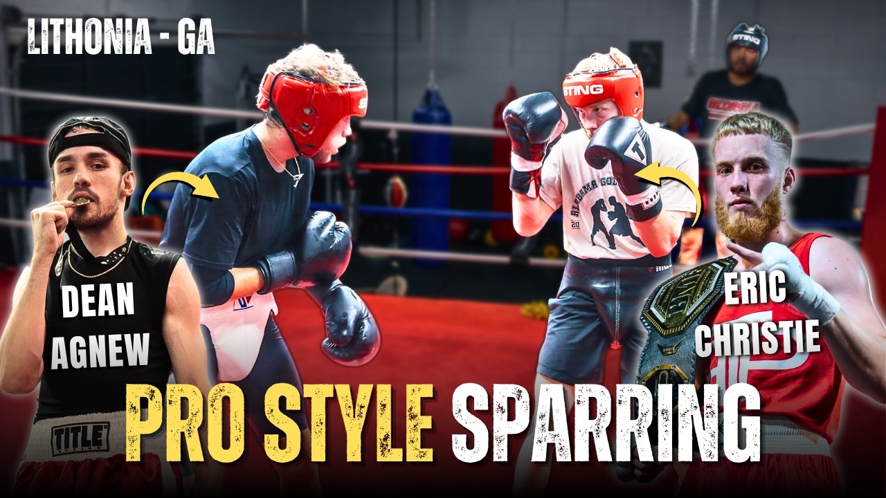 JUST SKILL! Georgia Boxers Have TECHNICAL Sparring Before Nationals!