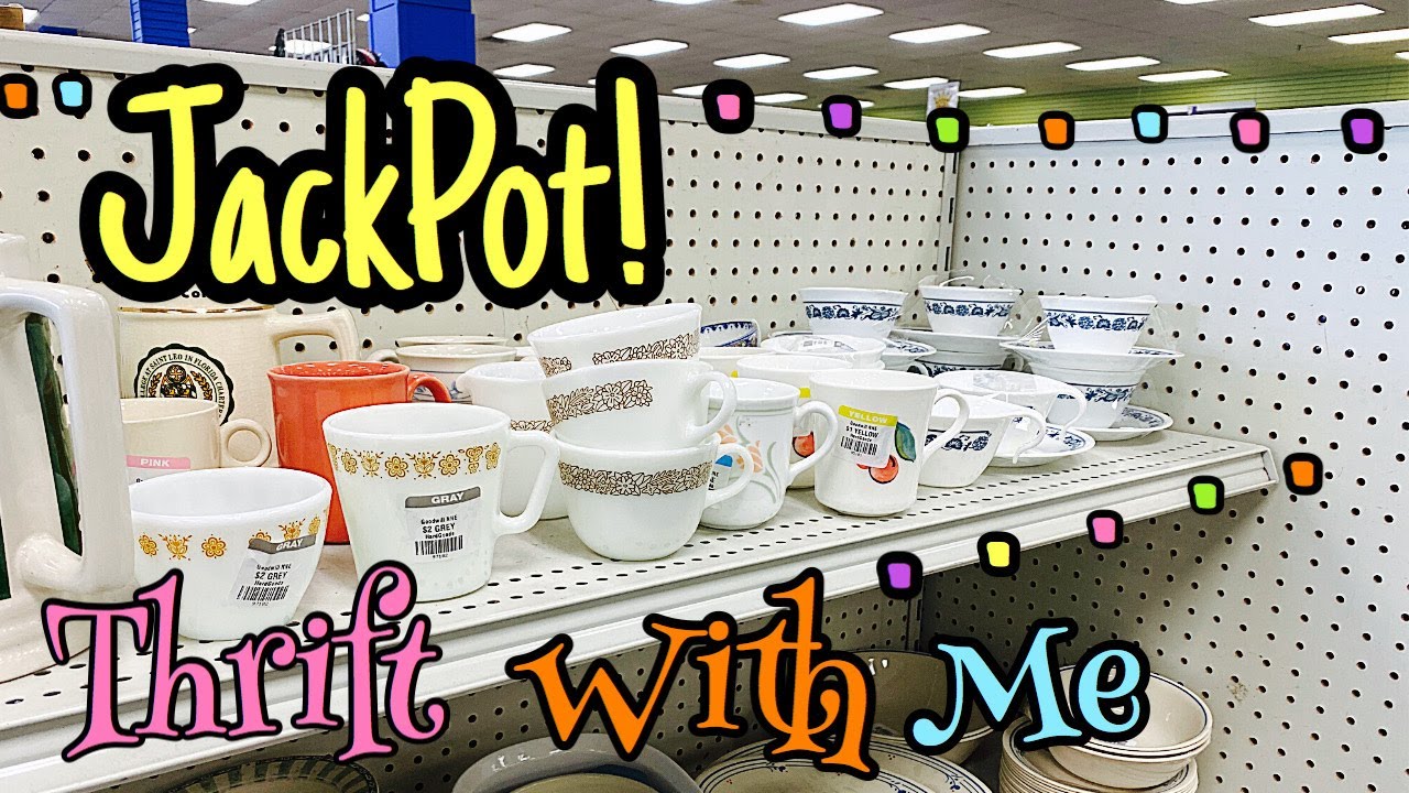 Goodwill Thrift With Me | It's Like They Put It There Just For Me!