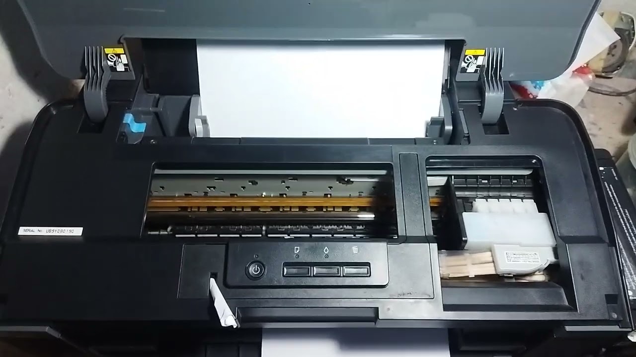 Tes printer epson l1300 kertas a4 70 gsm dan kertas a3 70 gsm 
